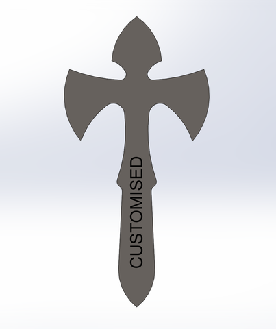 Throwing Angels - Stainless steel hardened throwing axes