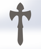 Throwing Angels - Stainless steel hardened throwing axes