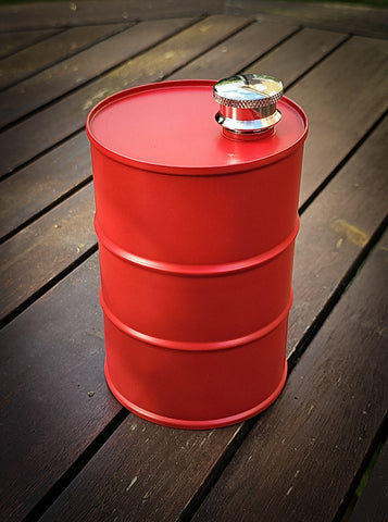 Oil Drum Hipflask