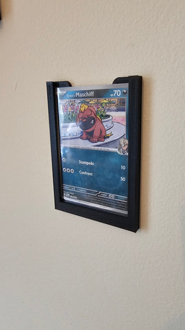 Pokémon card wall mount
